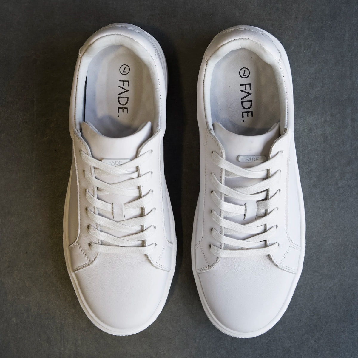 Fade Iconic Sneaker Nappa Leather White