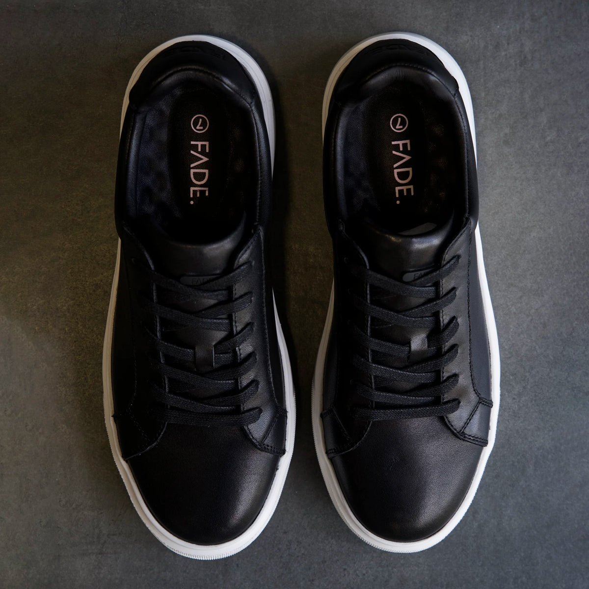 Fade Iconic Sneaker Nappa Leather Black