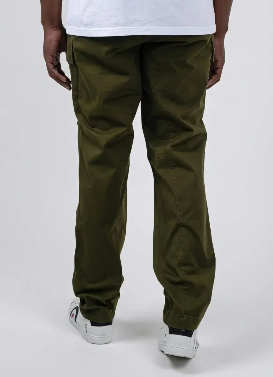 Ben Sherman Olive Cargo Pants - Subwear