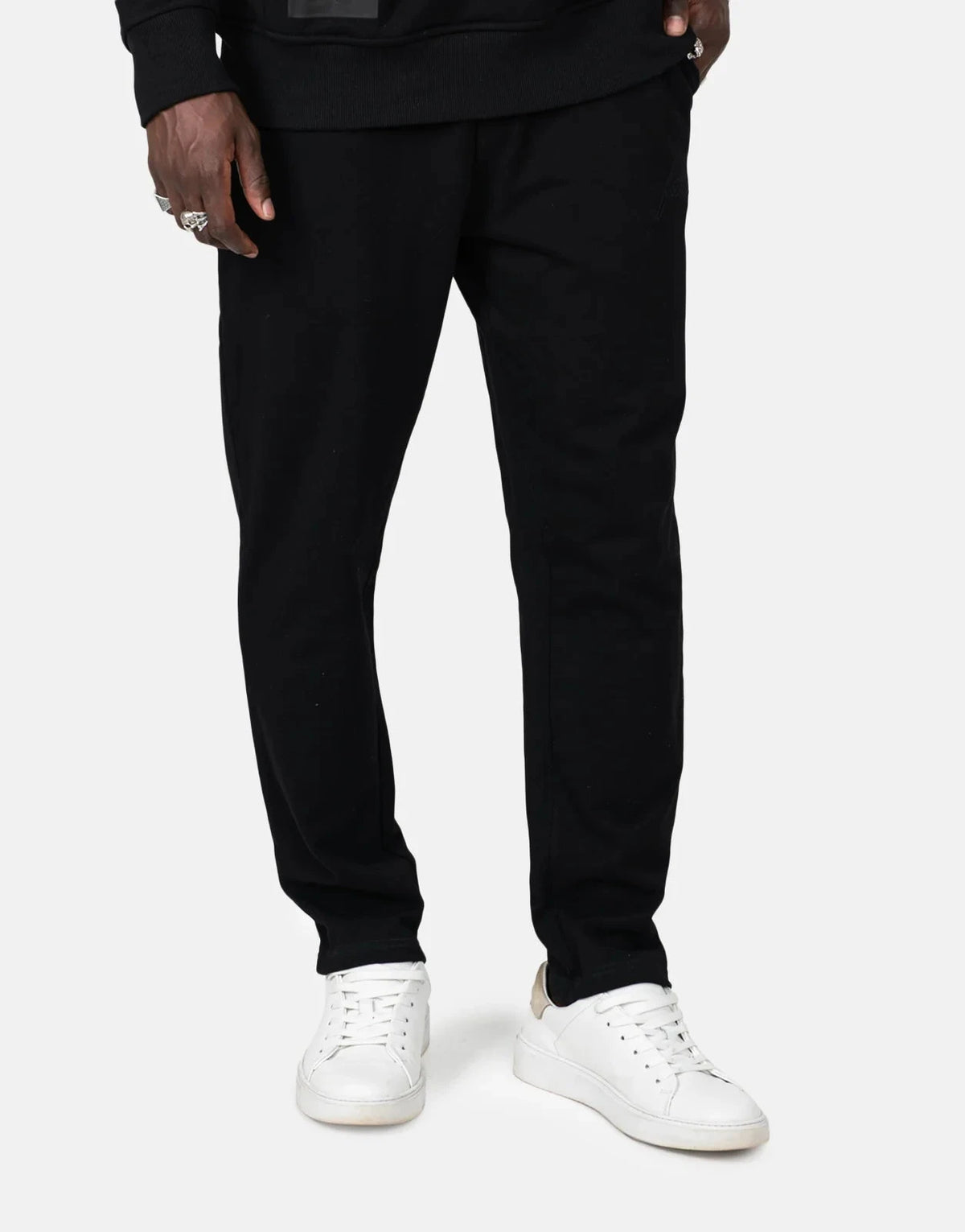 Fade Atelier Tapered Fit Black Sweatpants - Subwear