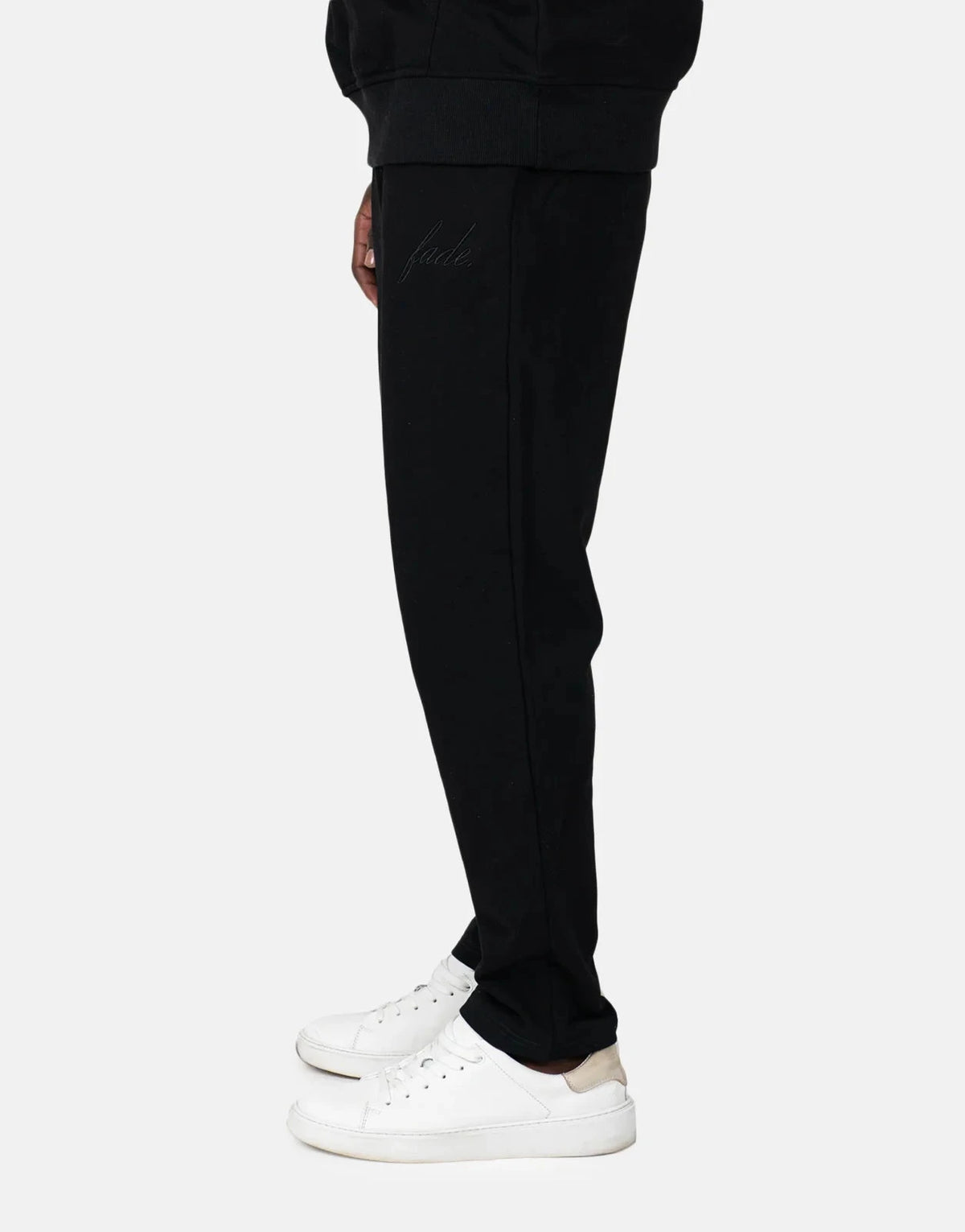 Fade Atelier Tapered Fit Black Sweatpants - Subwear