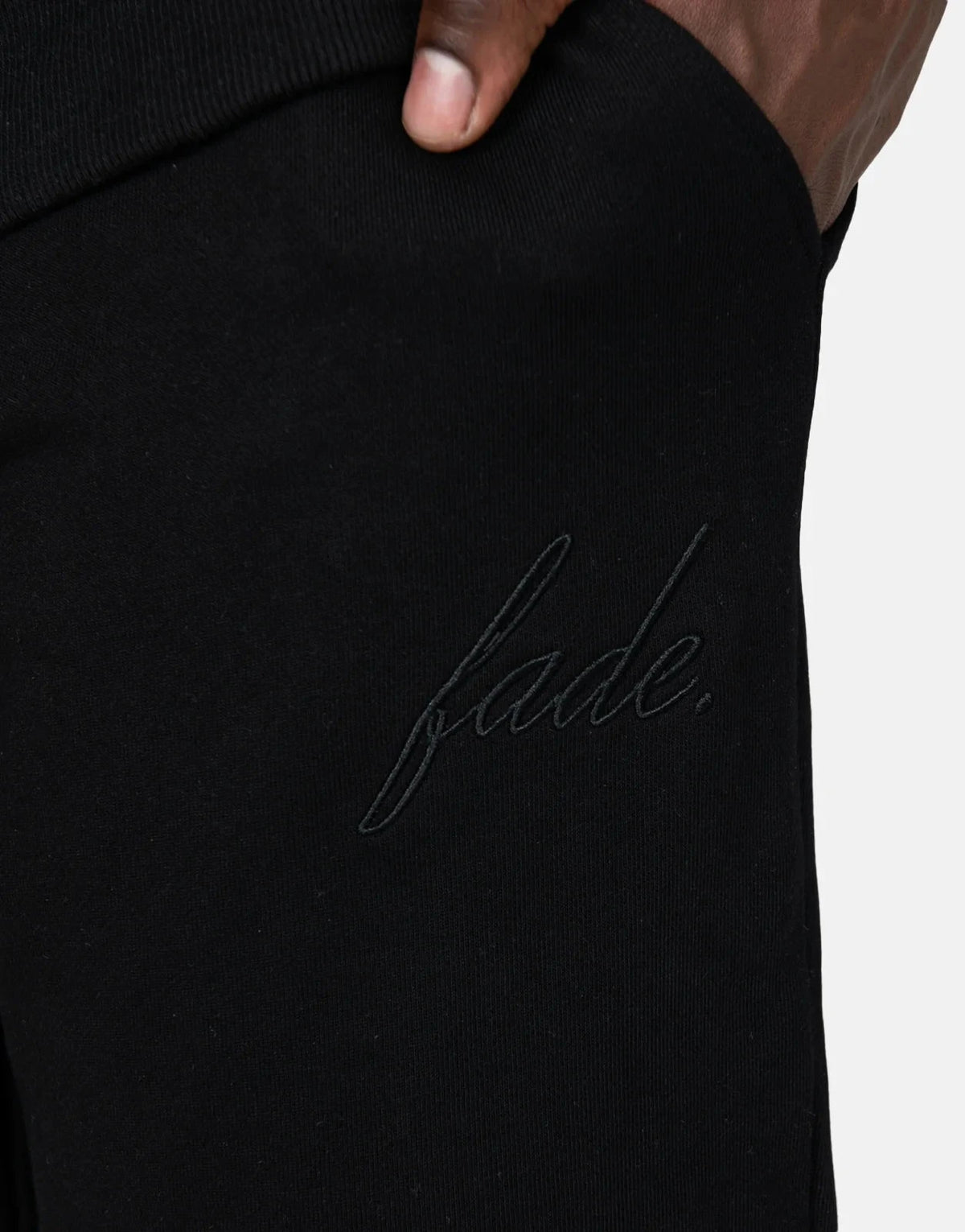 Fade Atelier Tapered Fit Black Sweatpants - Subwear