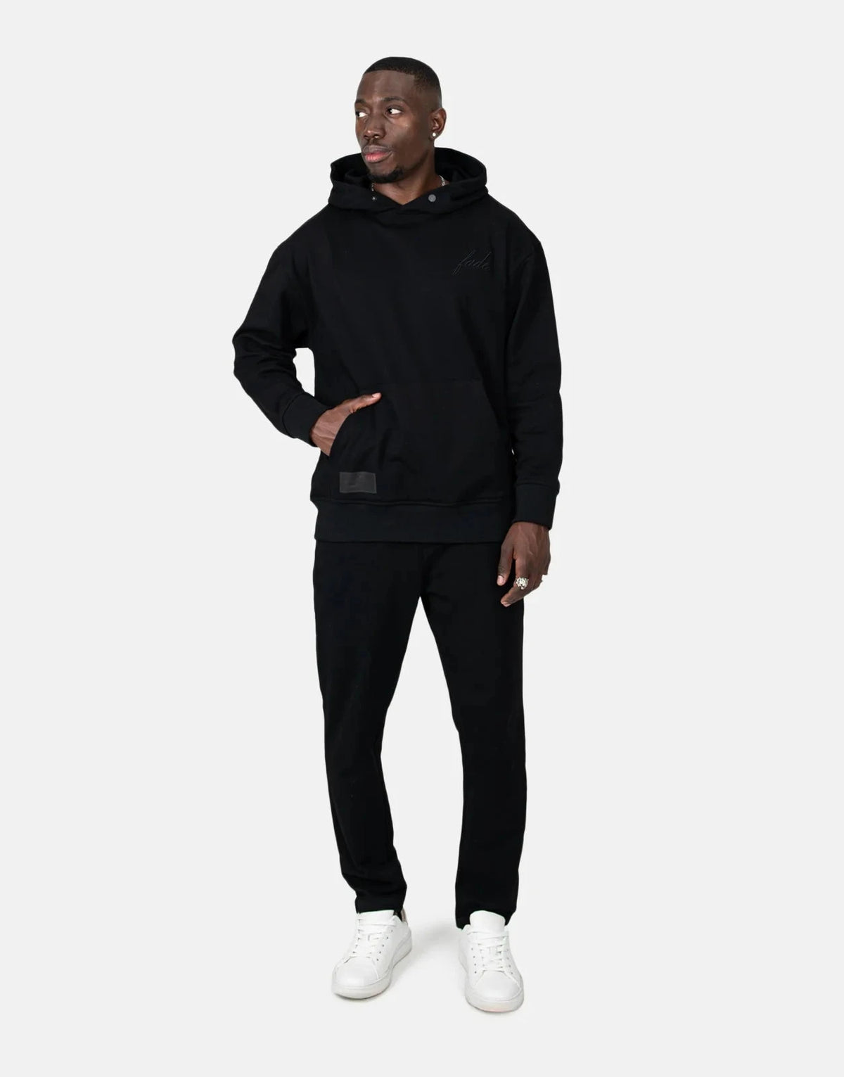 Fade Atelier Tapered Fit Black Sweatpants - Subwear