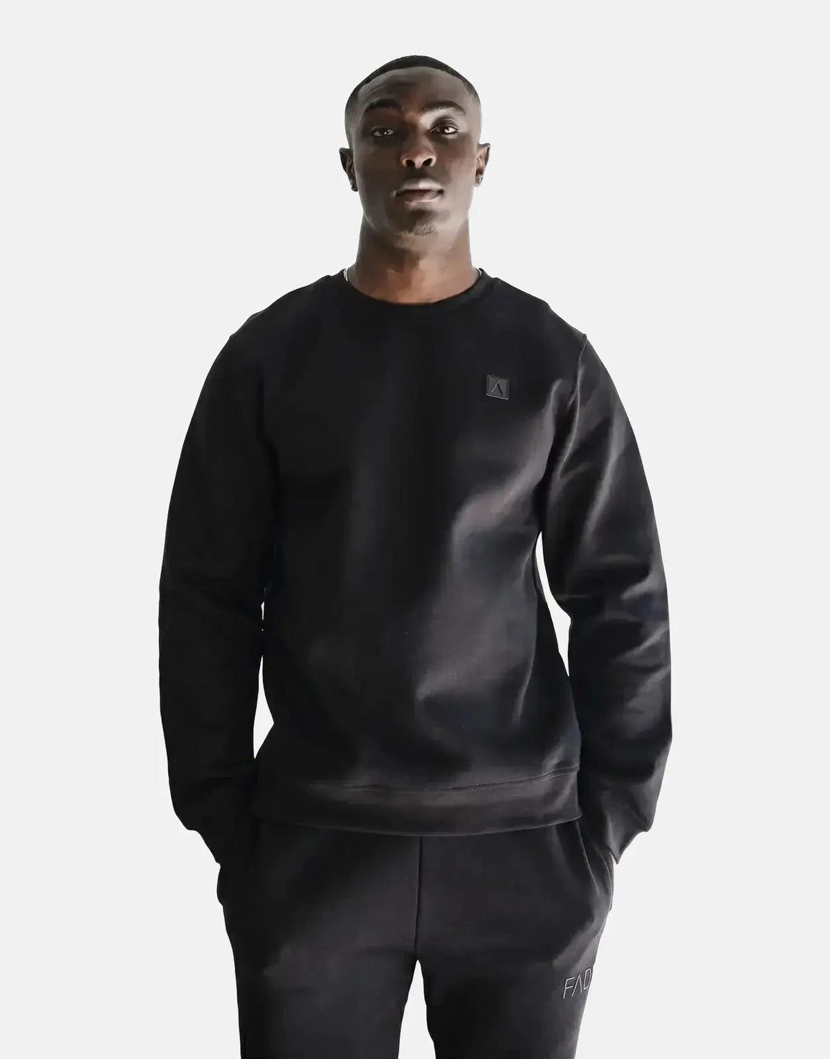 Fade Iconic Black Sweatshirt - Subwear