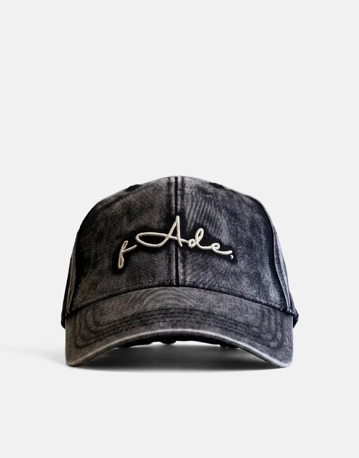 Fade Signature Washed Grey Cap - Subwear