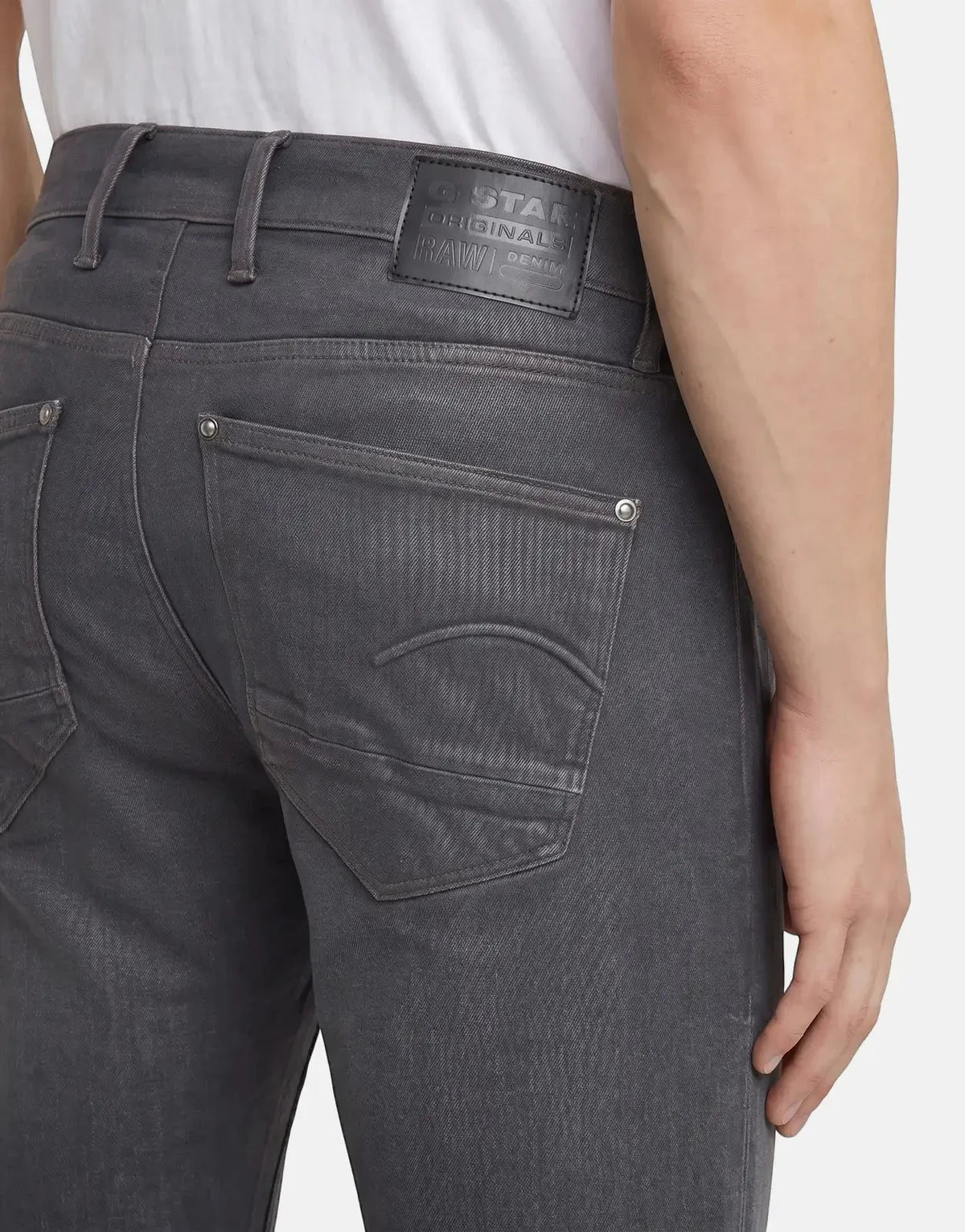 G-Star RAW Revend FWD Skinny Worn In Grey Jeans - Subwear