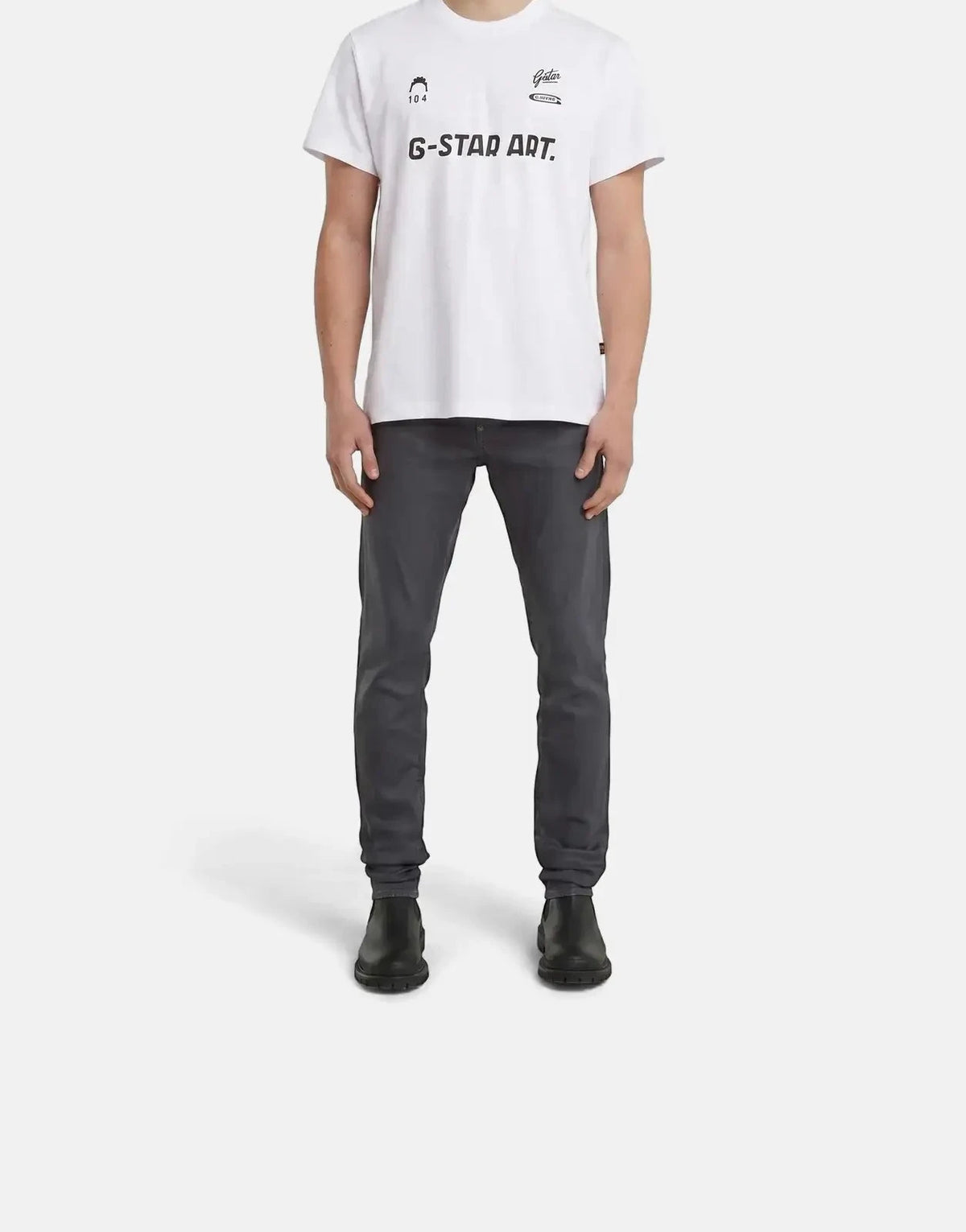 G-Star RAW Revend FWD Skinny Worn In Grey Jeans - Subwear