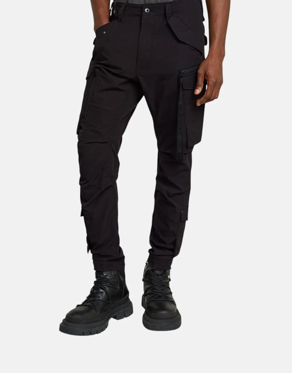 G-Star RAW Toolbox Skinny Black Cargo Pants - Subwear