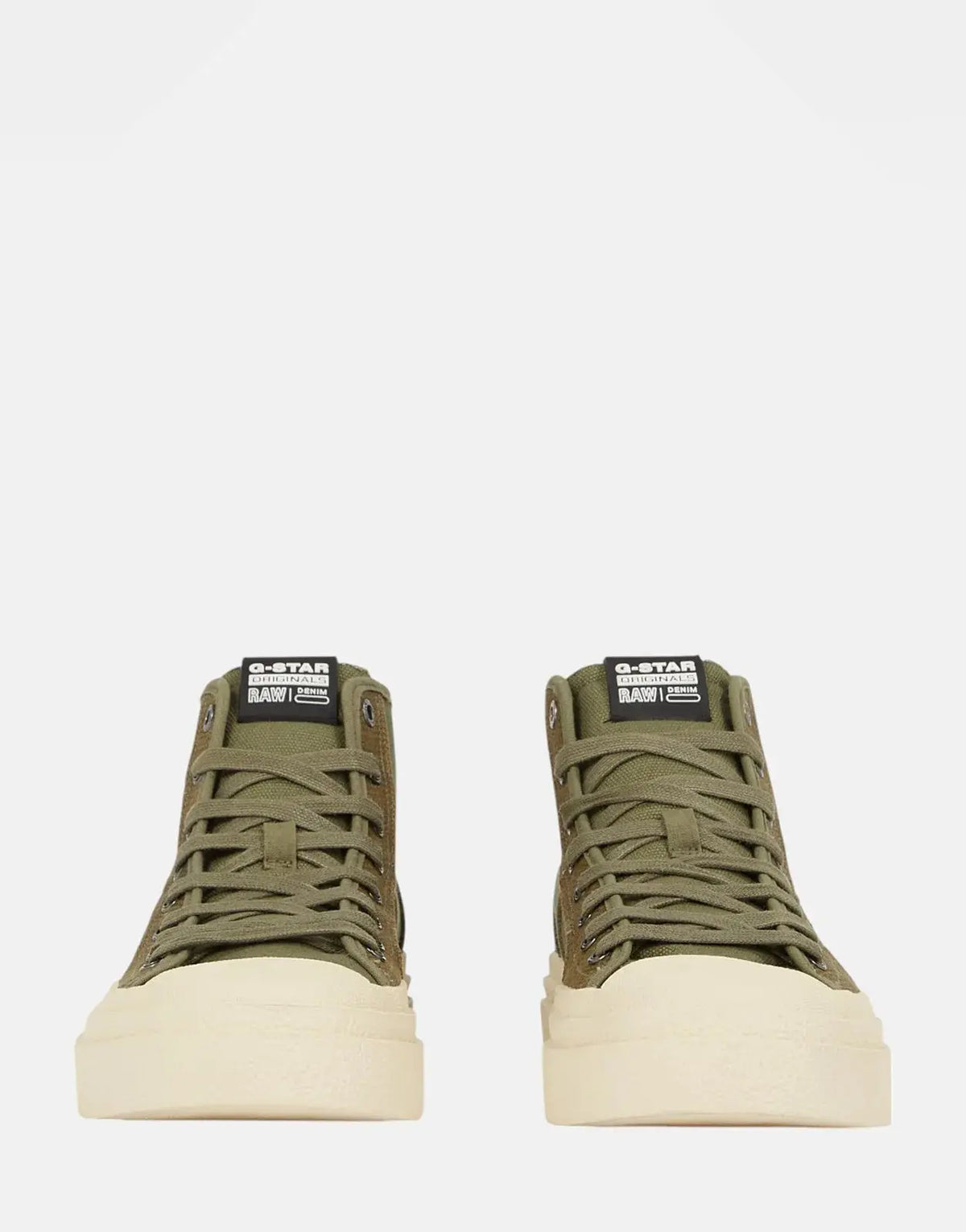 G-Star RAW Vodan Mid Basic Olive/White Sneakers - Subwear