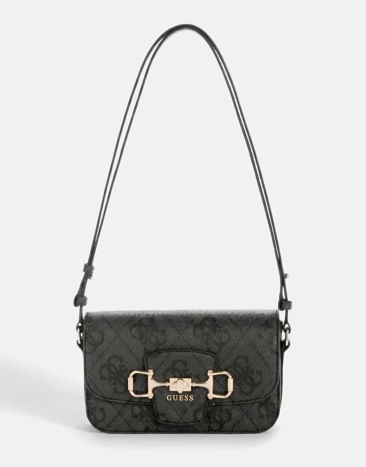 Guess Janie Logo CLO Convertible Flap Crossbody Bag - Subwear