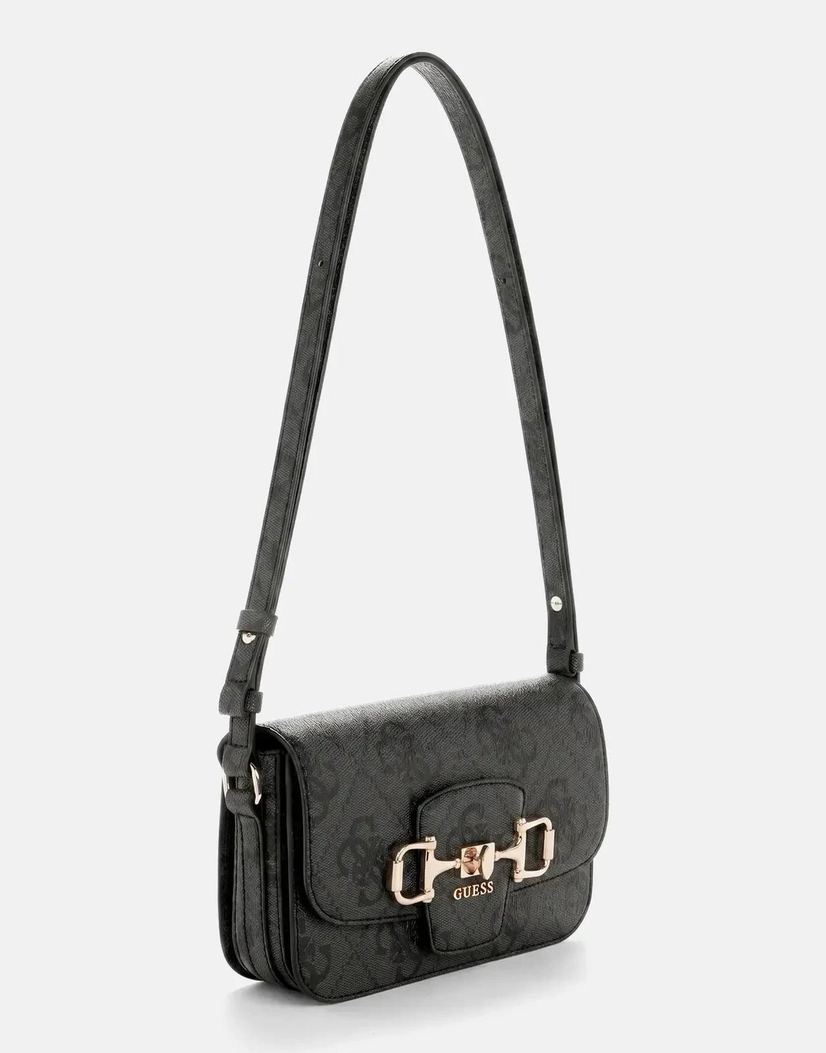 Guess Janie Logo CLO Convertible Flap Crossbody Bag - Subwear