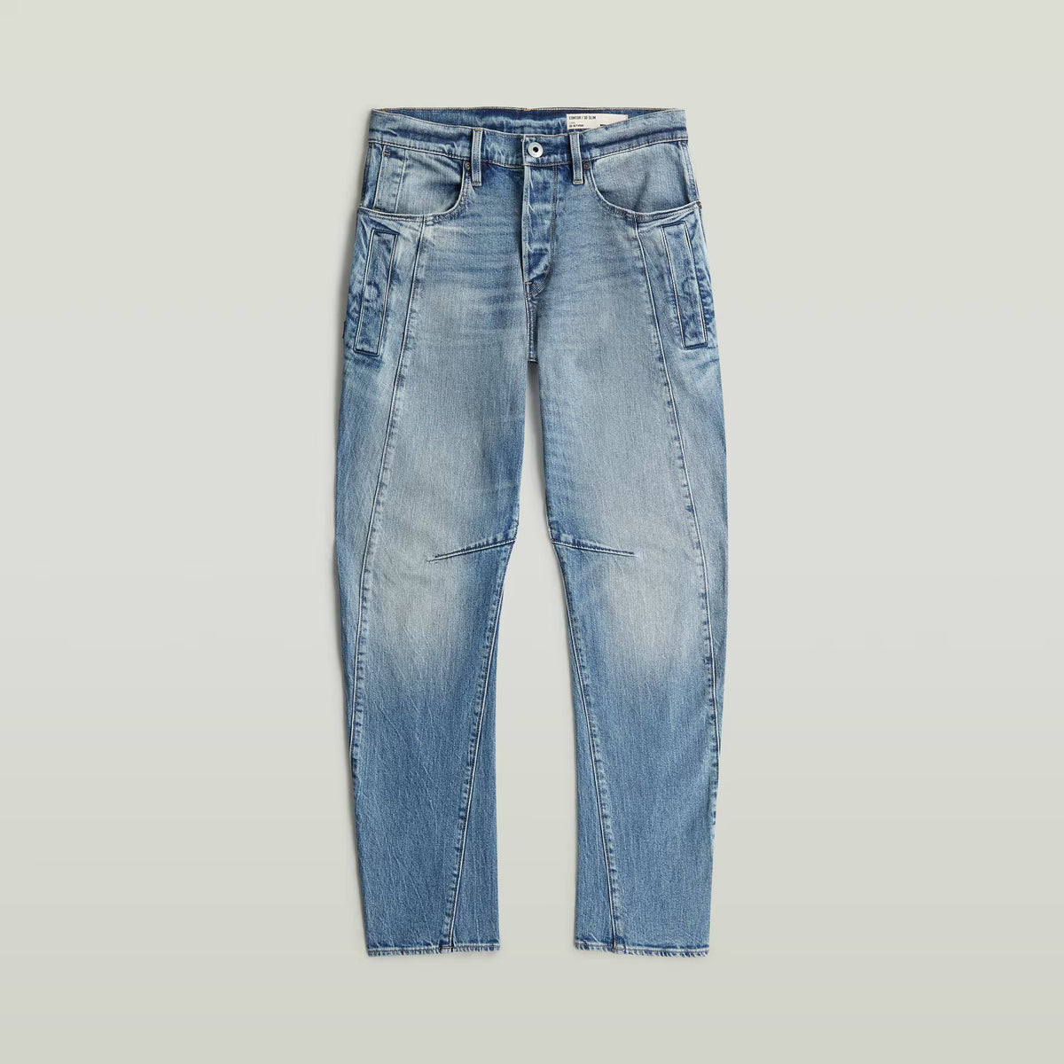 G-Star RAW Contor 3D Slim Faded Blue Halite Jeans - Subwear