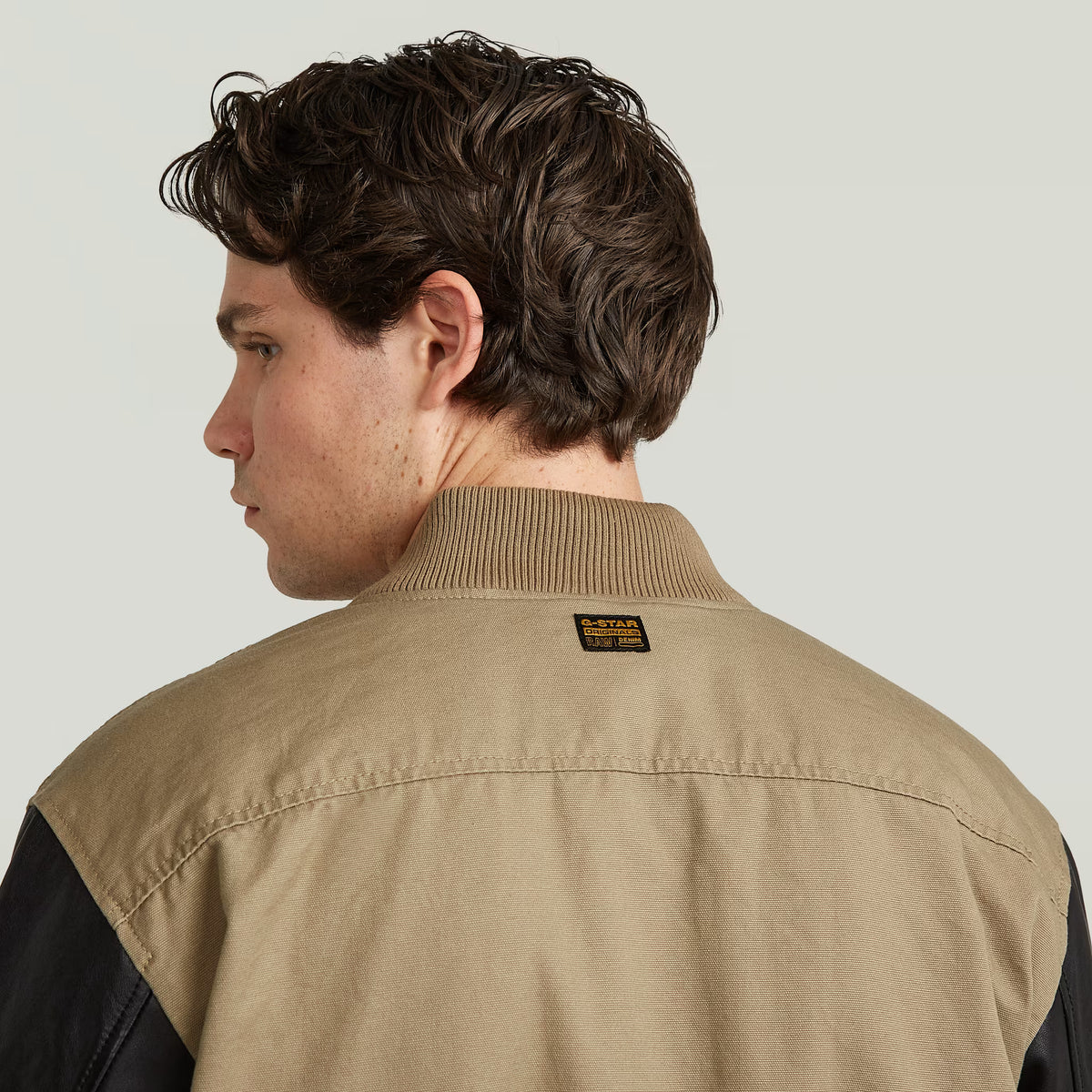 G-Star Varsity Leather Safari Jacket - Subwear