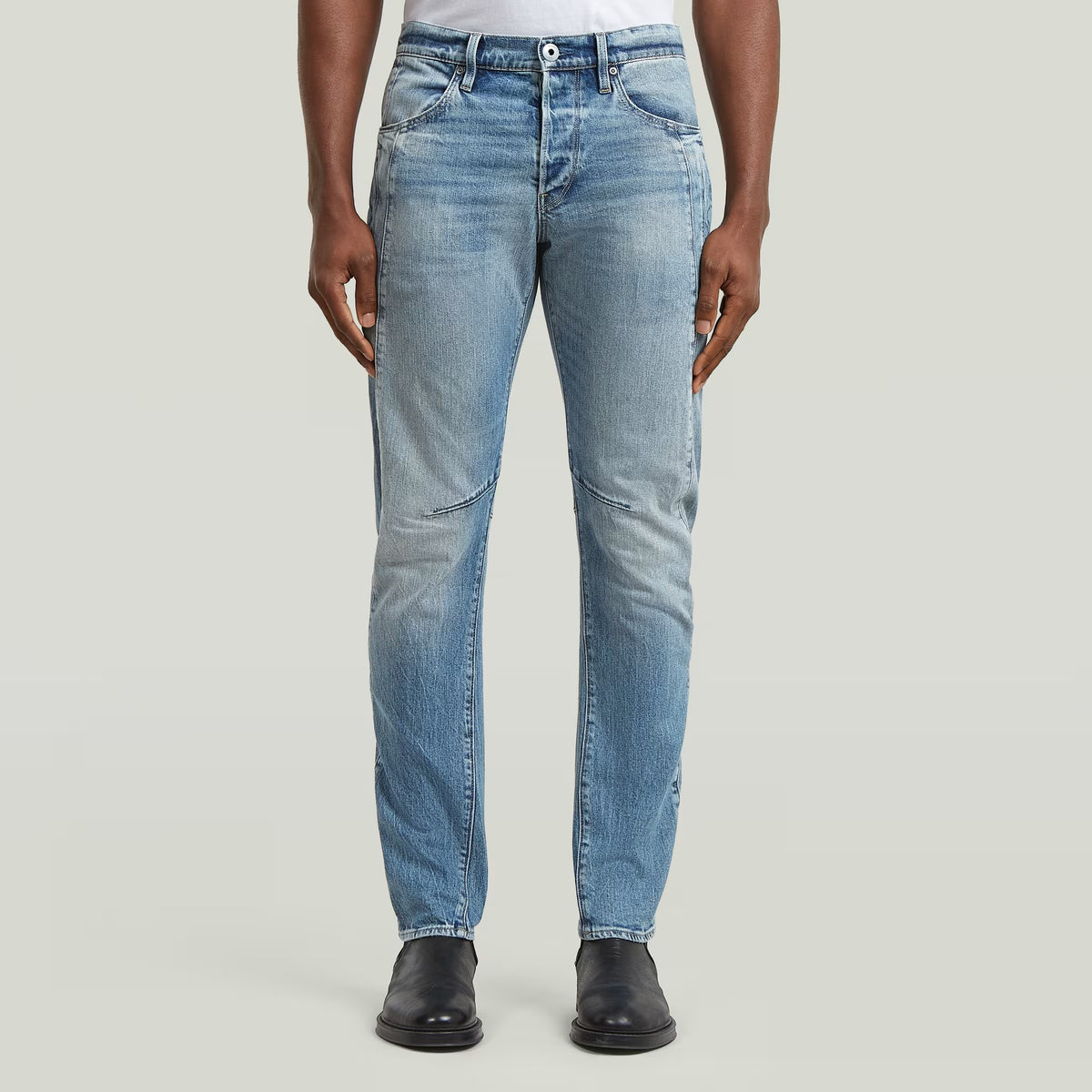 G-Star RAW Contor 3D Slim Faded Blue Halite Jeans - Subwear