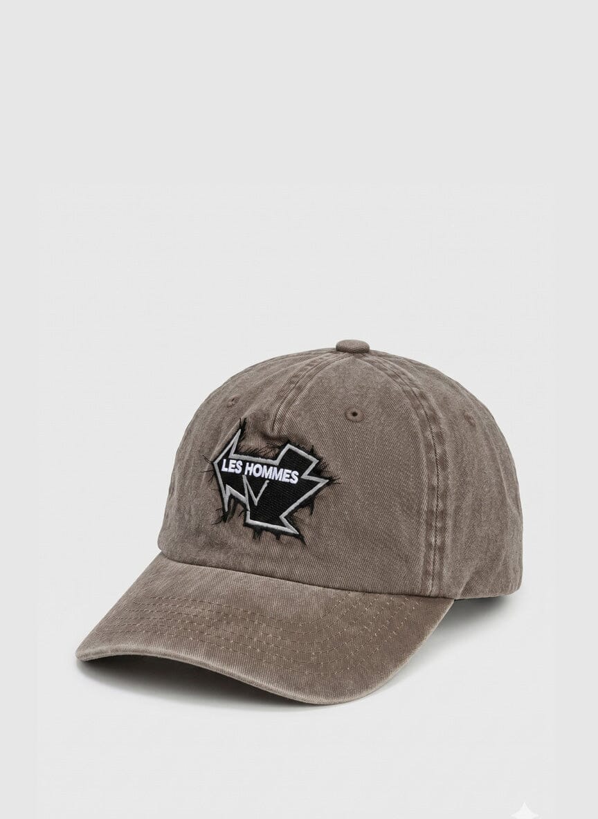 Les Hommes Brown Caps - Subwear