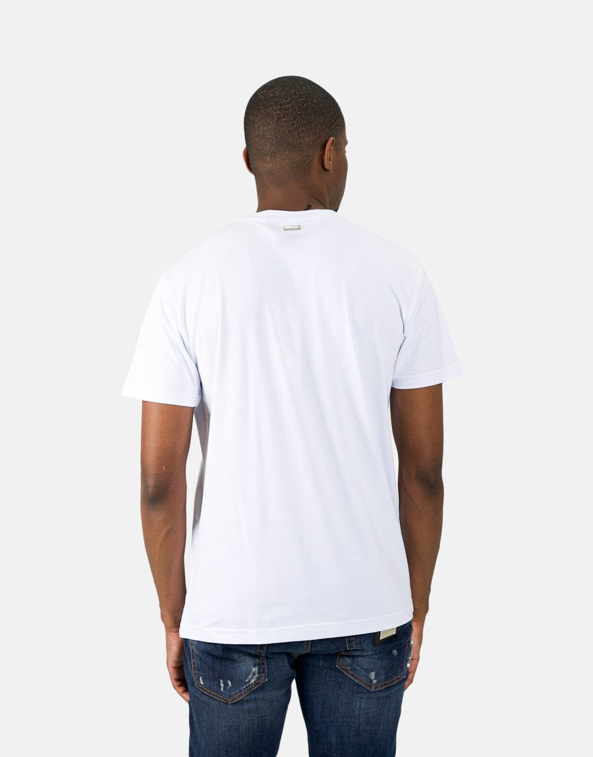 Les Hommes Box Print White T-Shirt - Subwear