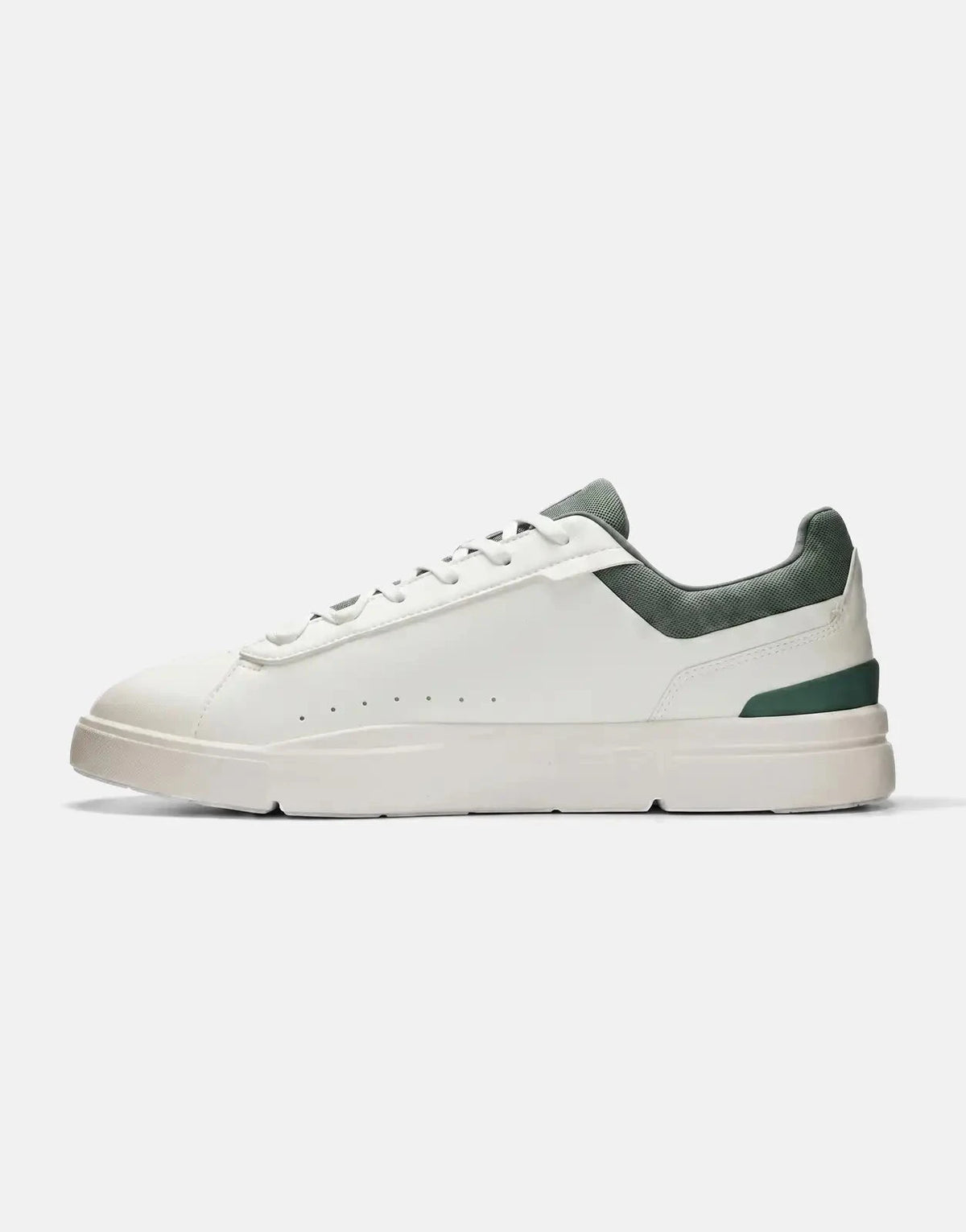 On Men's The Roger Advantage White Olive Sneakers - Subwear