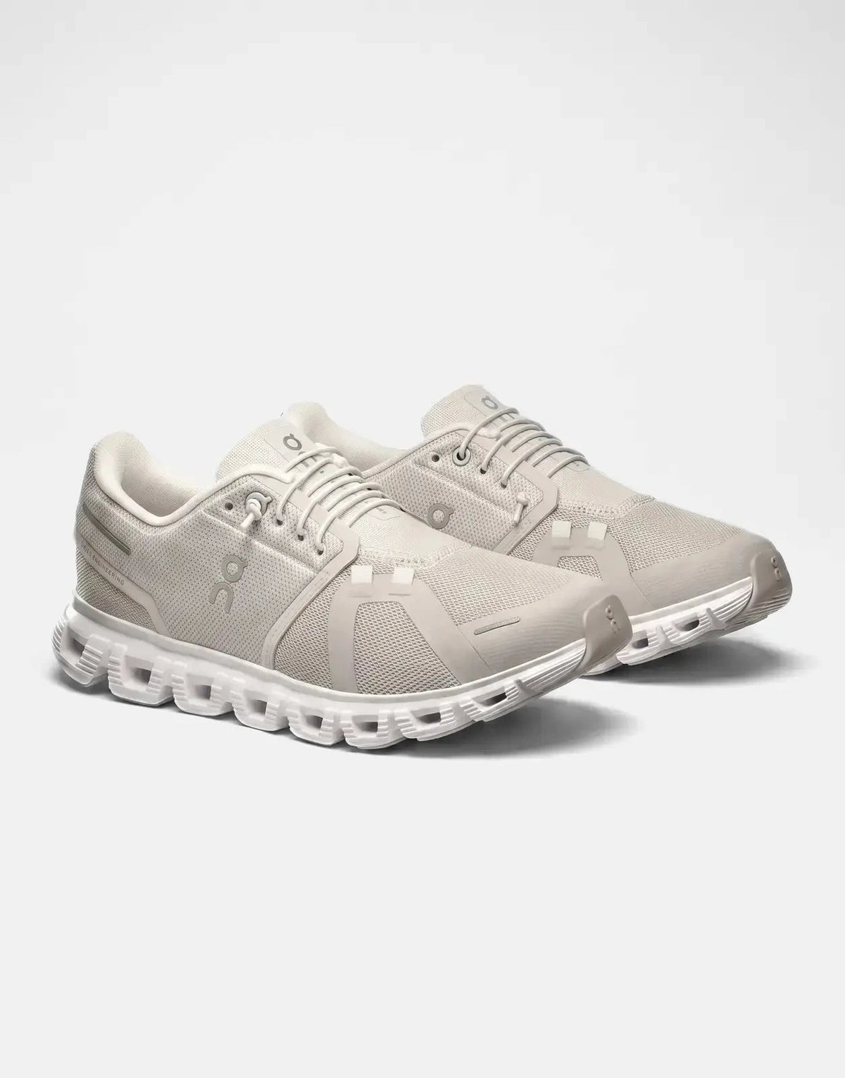 On Women's Cloud 6 Pearl White Sneakers - Subwear