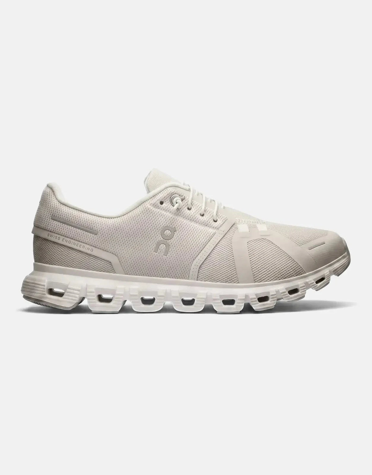 On Women's Cloud 6 Pearl White Sneakers - Subwear