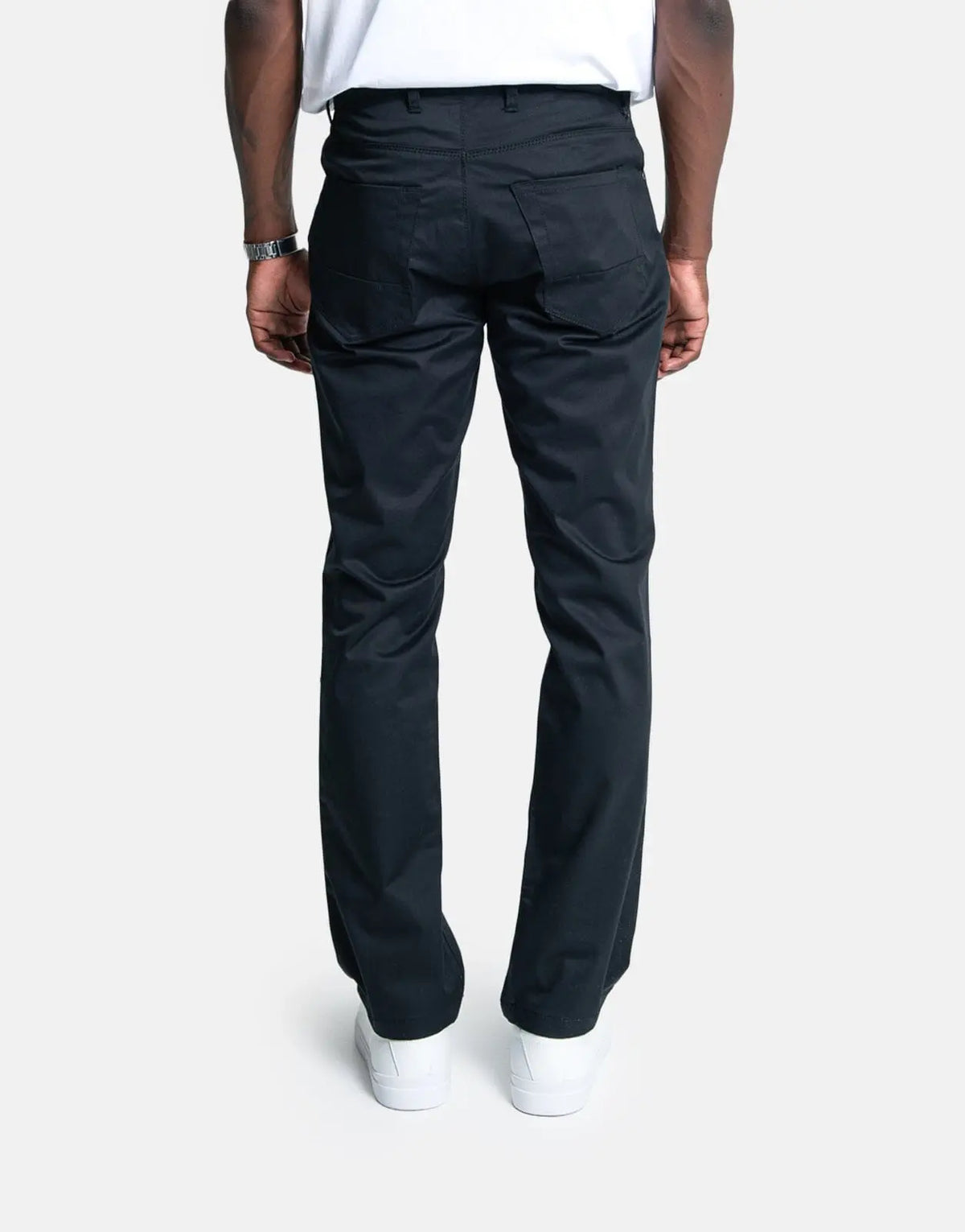 Polo 5 Pocket Straight Leg Black Trouser - Subwear
