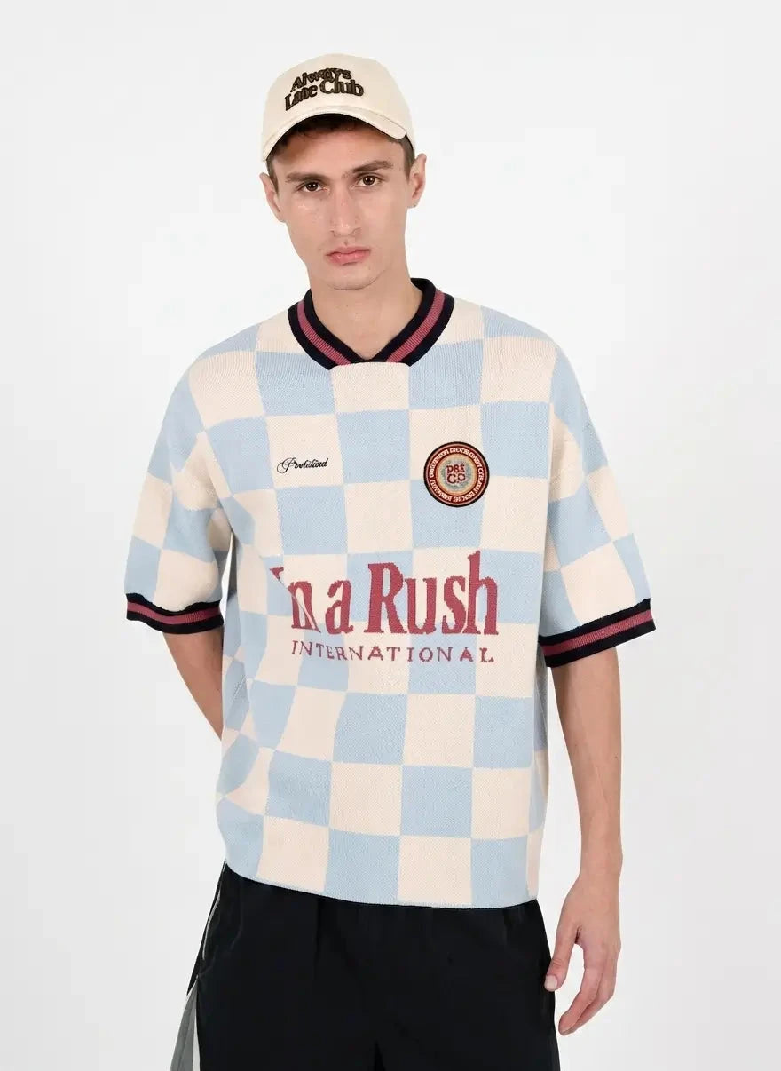Prohibited Blue Knit Trikot - Subwear