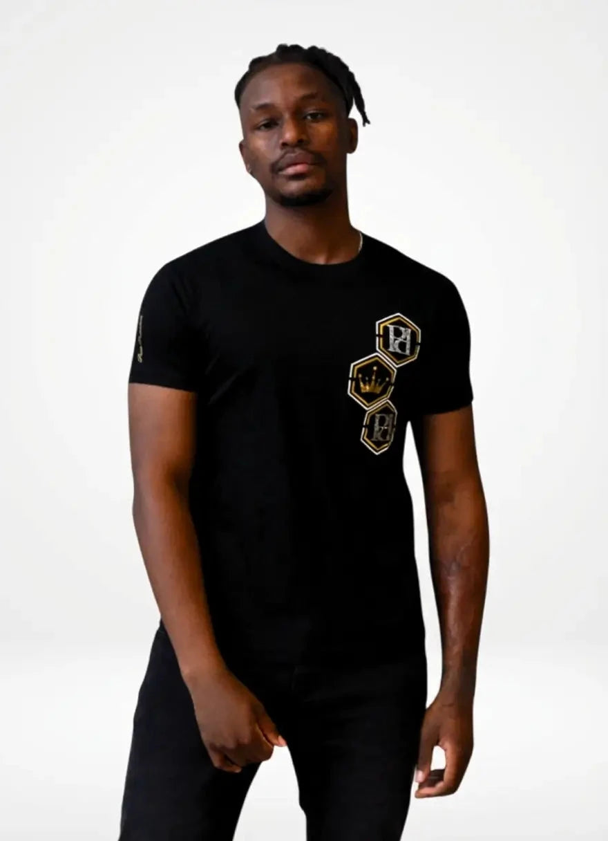 Pure Premium Spinelli Black T-Shirt - Subwear