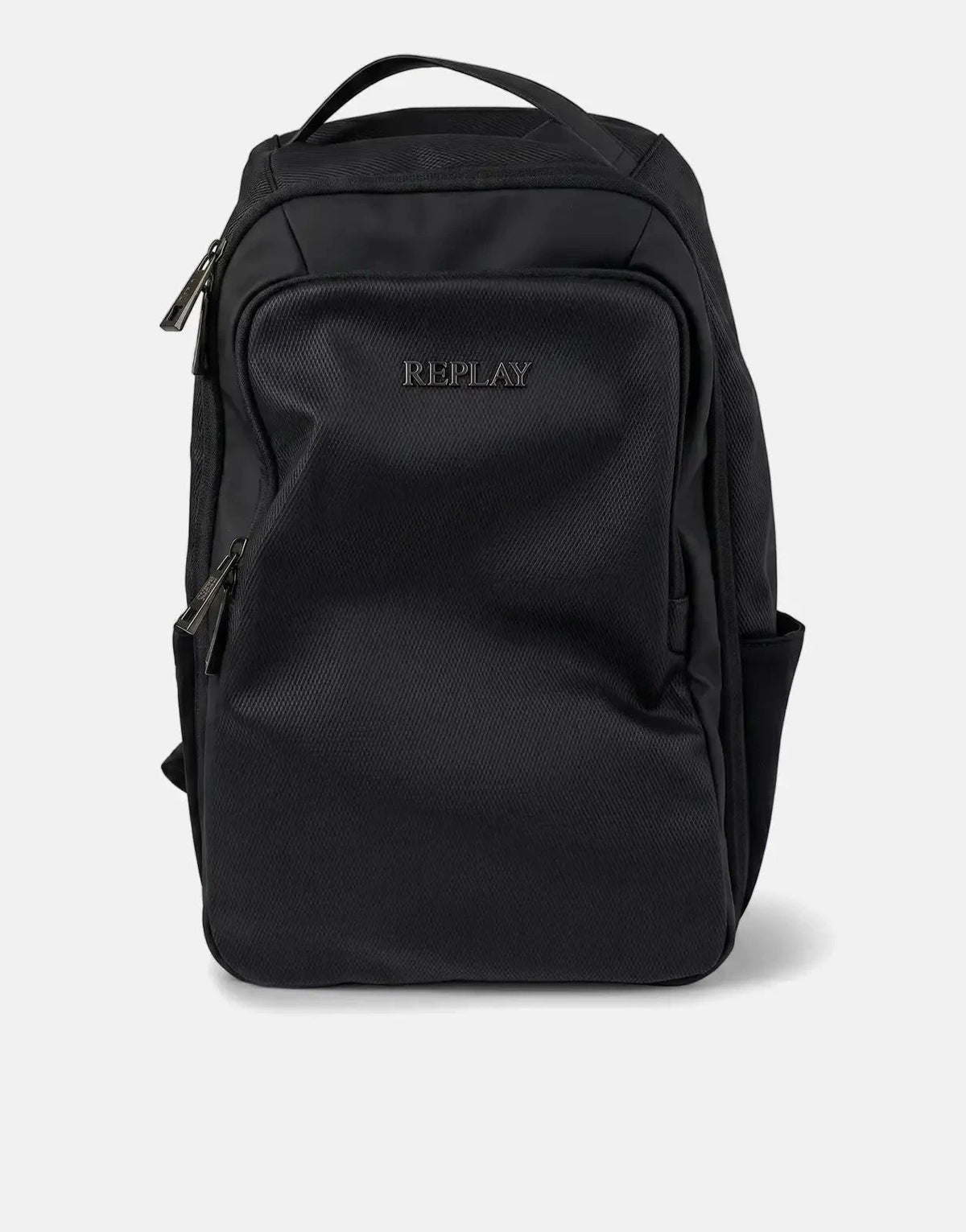 Replay Mesh Material Black Backpack - Subwear